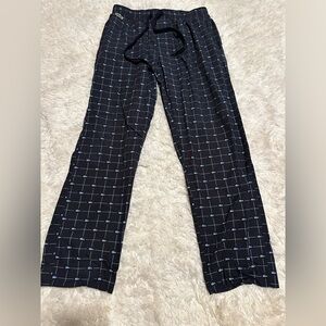 Lacoste Men's Size Small Alligator Print Pajama/Sleepwear Pants EUC